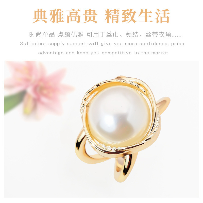 カメリアシルクスカーフバックル、スカーフバックル、洋服ベルト固定結び目バックル、多機能ブローチアクセサリー、露出防止|undefined