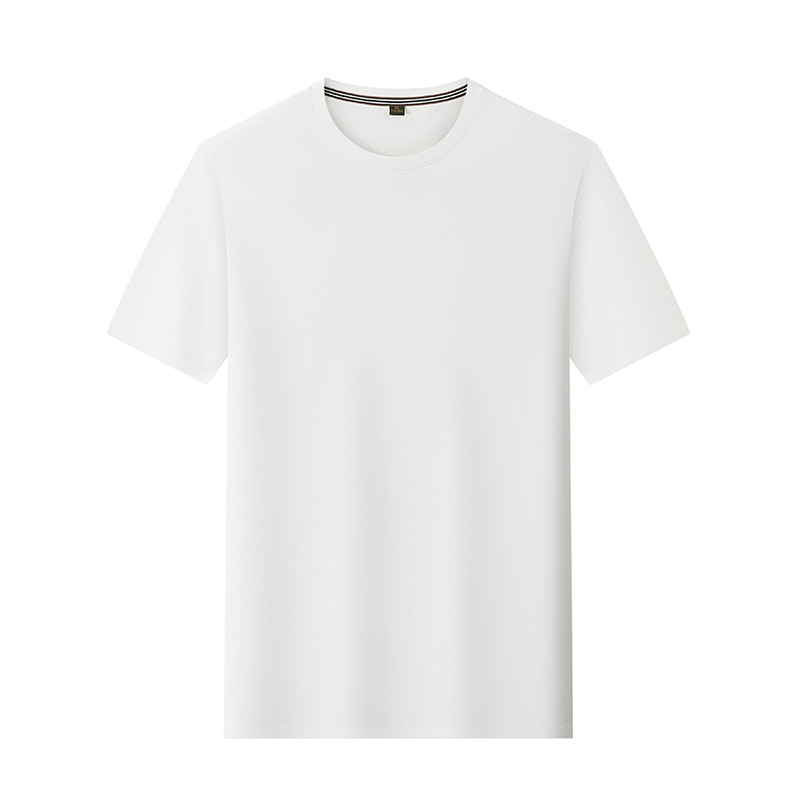 7A antibacteriano frío anti-arrugas Sorna ropa de trabajo de cuello redondo equipo de publicidad camiseta cultural camiseta de manga corta logo personalizado