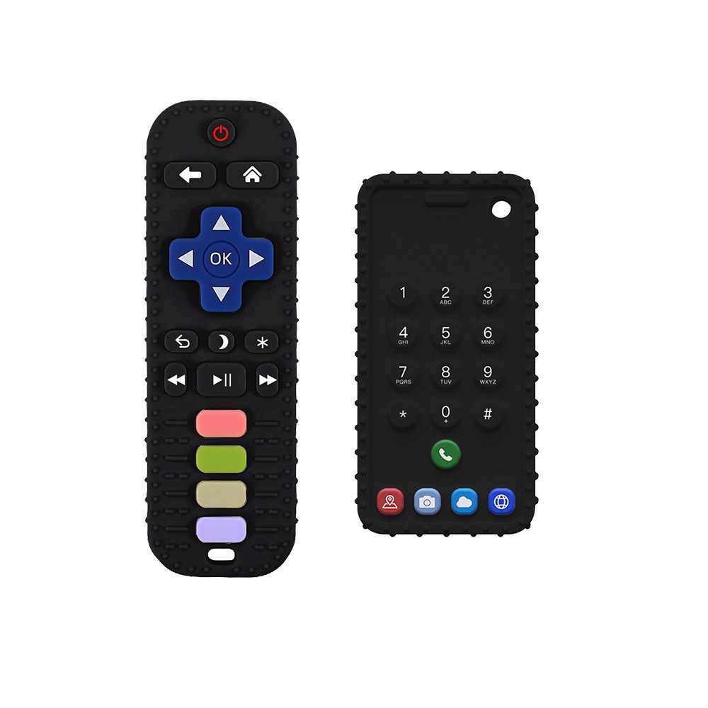 Third generation remote control black + first generation mobile phone black