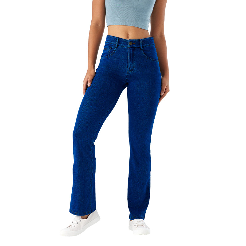 Nuevo cross-border de yoga jeans de alta elasticidad pantalones de boquilla para mujeres slimming caderas con cremallera bolsillo de acondicionamiento físico pantalones casuales