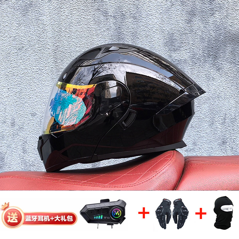 Negro brillante con Symphony Red Y10 Bluetooth