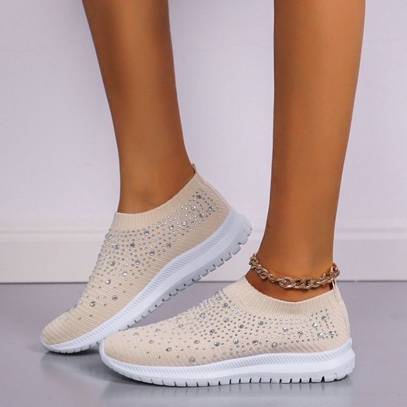Casual sportivo in Flyknit con strass da donna_voghion.com