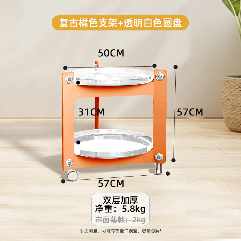 Dormitorio mesa de café portátil nórdico creativo plástico extraíble hogar pequeña cintura sofá mesa lateral sala de estar rack de almacenamiento