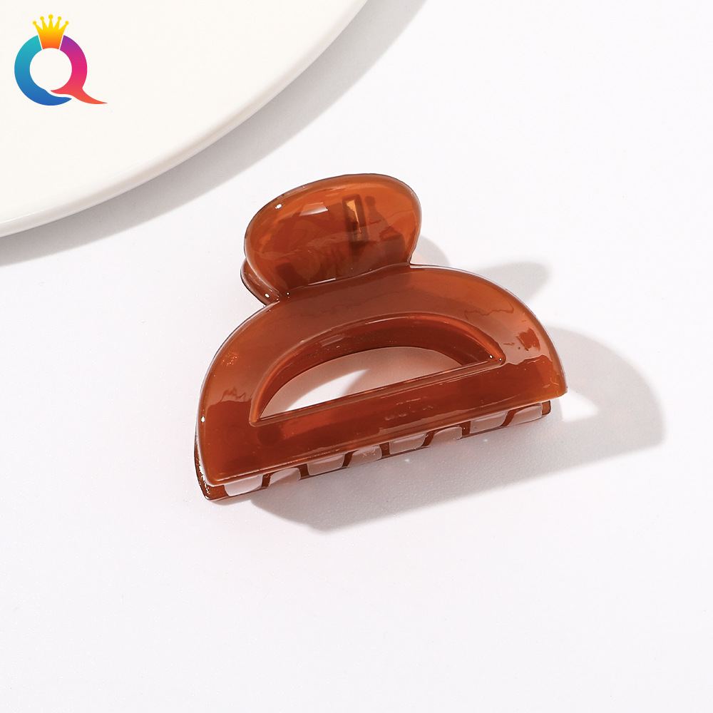 Qiyue jalea coreana pequeña horquilla clip lateral Cabeza trasera updo clip de pelo tamaño pequeño flequillo clip accesorios para el cabello tocado al por mayor