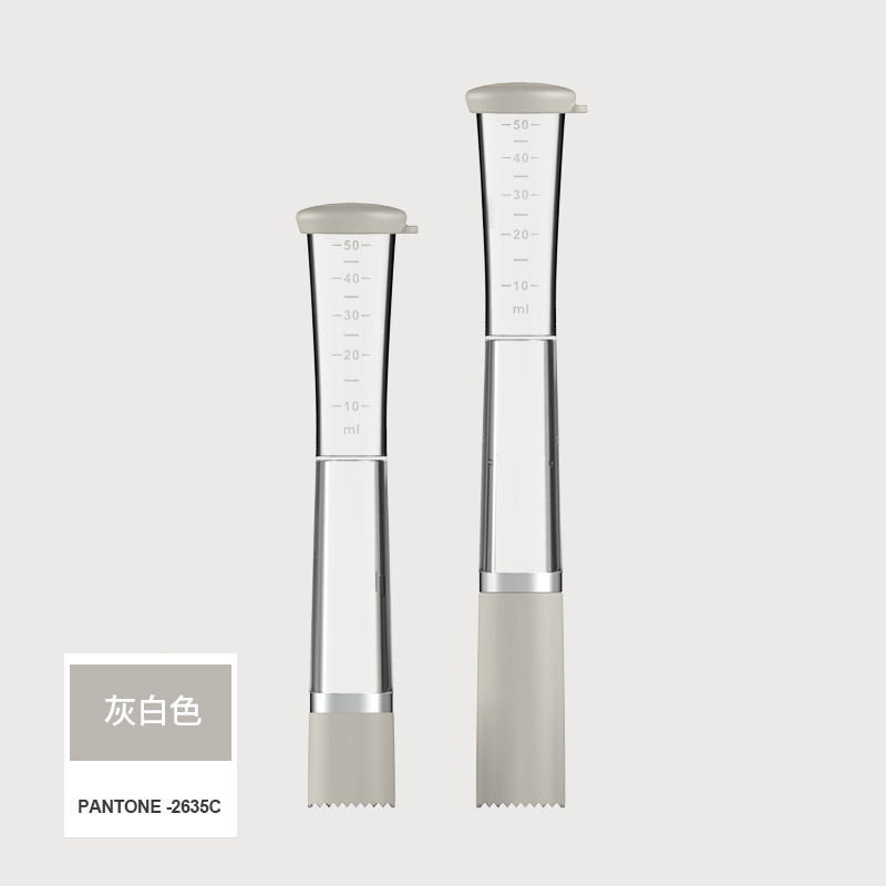 매싱 스틱-짧은 흰색