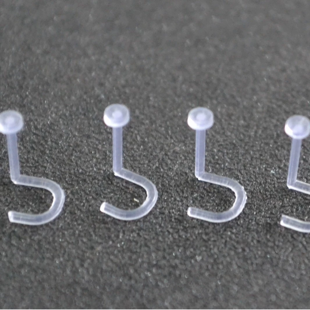 Прозрачный носовой гвоздь Невидимый носовой гвоздь Акрил носовой гвоздь