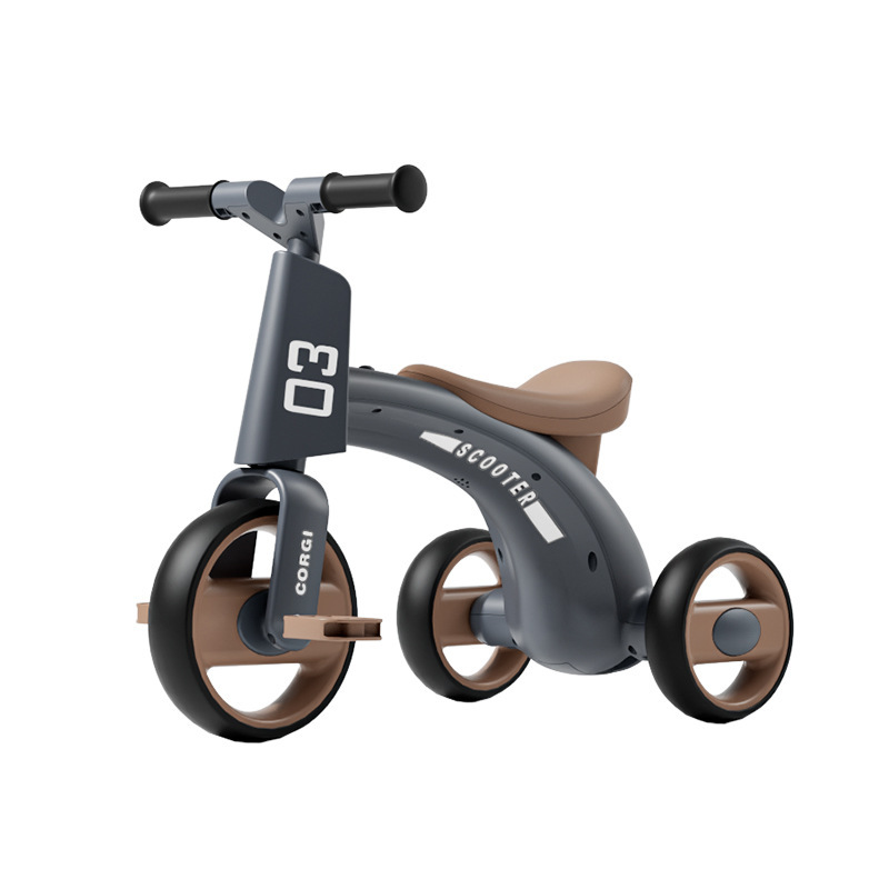 子供の三輪車の赤ちゃんの手押し車の軽やかな自転車は音楽の照明を持って子供の車を滑ることができます。|undefined