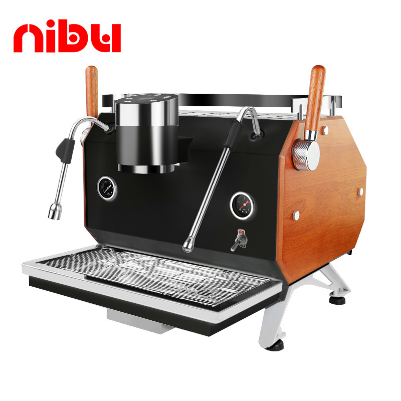 Nibu Ks-530 Commercial Single-Head Coffee Machine Italian Semi-Automatic Double Boiler Pump Pressure Espresso Equipment