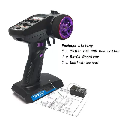Ysido 2.4g Ys4 FM Modulyator - ys4-and-rx-g4