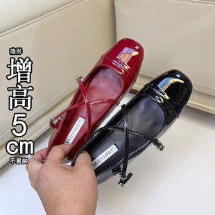 ������5CM�tɫ��ЬŮ2026�����¿�控��������ȹ������СƤЬ