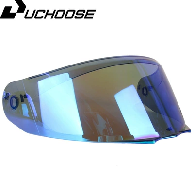 Motorcycle Helmets for Men and, Motosiklet kaskı (dəbilqə) - exterior-mirror-electroplated-blue-s