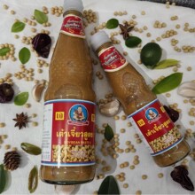 泰国进口仁和园肥儿标豆酱350克810克泰式调味酱黄豆酱