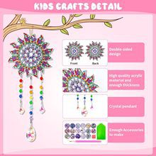 Nuevo Amazon Diamond Painting Wind Bell Colgante Diychuang Diamante Painting Wind Bell Set