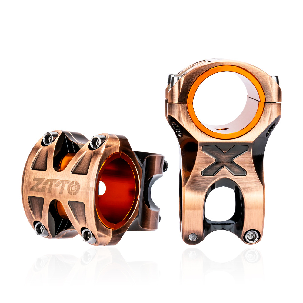 ZTTO Bicicleta de pie 0 grados 31,8 * 50MM35MM Bicicleta de montaña Aleación de aluminio Tubo de pie corto Accesorios para bicicletas