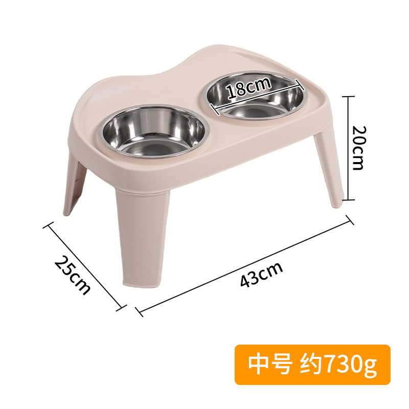 모비킨 중형 스테인리스 스틸 애완동물 그릇(중형견)