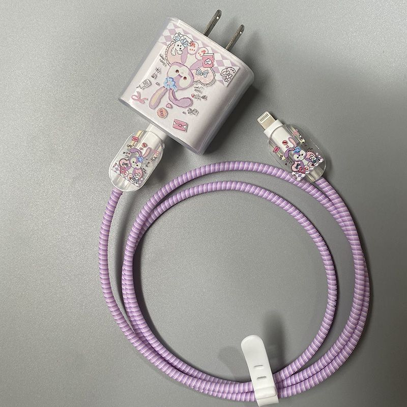 Funda protectora del cable de datos del teléfono móvil 1413 cabezal del cargador Apple para la carcasa protectora max15plu de carga rápida 16pro