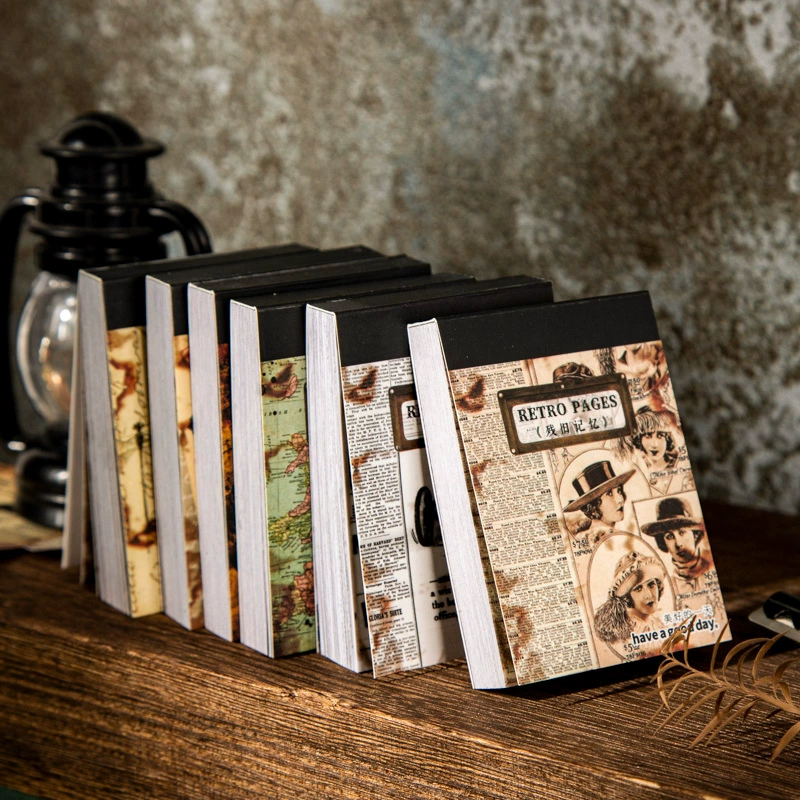 Красивый день старой памяти серии Ретро ручной счет наклейки коллаж украшения материал Баотоу наклейки 6