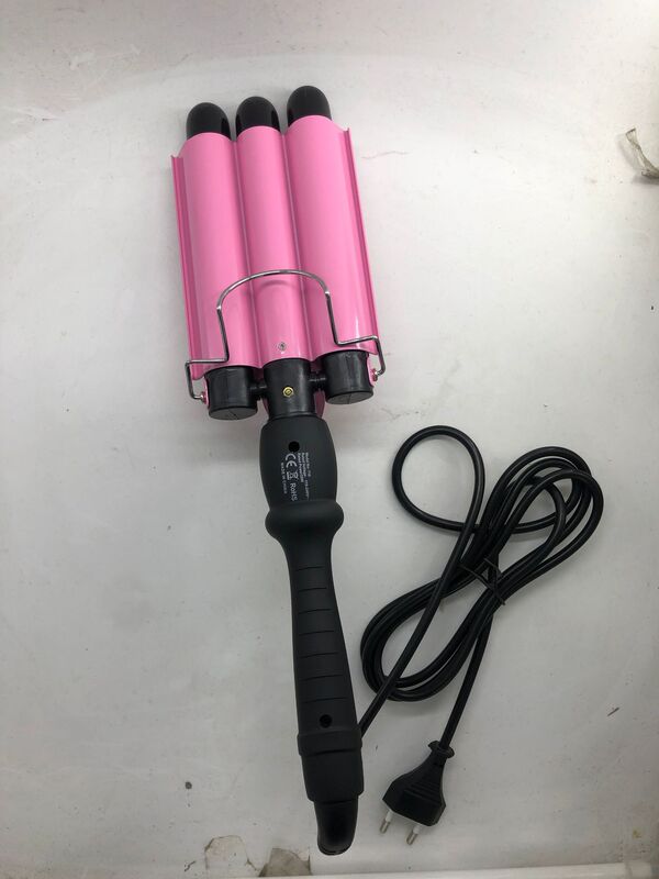 液晶三管巻き棒三棒巻き器水波紋美髪棒卵巻き電気板クロスボーダーパーマ器|undefined