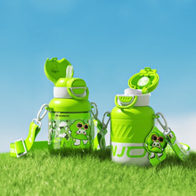 NONOO一盖双饮316镜面内胆保温杯+Tritan塑杯含背带儿童可爱喝水