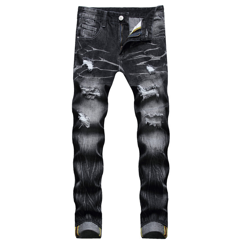 Stylish Distressed Jeans