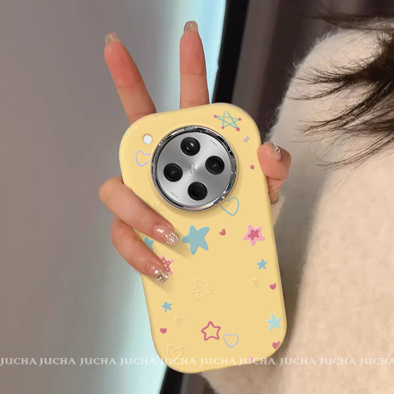 适用oppofindx8pro手机壳新款OPPOfindx7ultra手机壳卡通彩色星星|undefined
