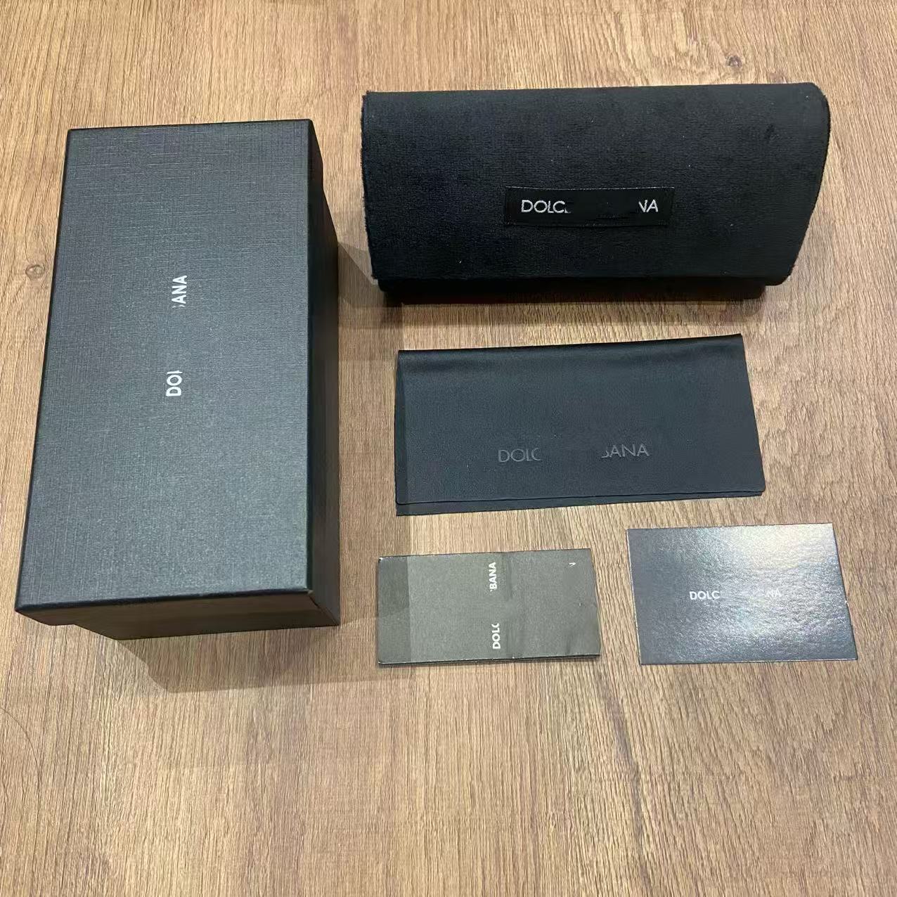 Inventario al por mayor nueva caja de gafas de alta calidad, caja de gafas de sol de alta gama, caja de gafas de sol, caja de paquete completa