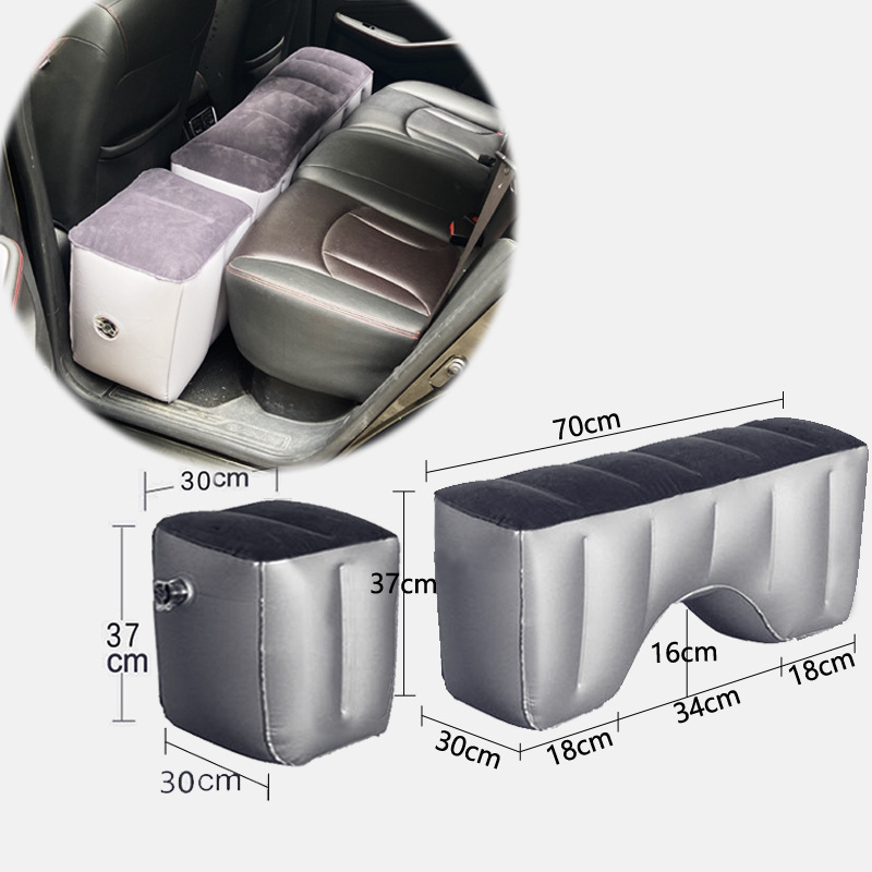 3/4 curved gap cushion inflatable mattress self-driving travel air cushion bed rear row CAR children inflatable cushion