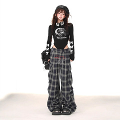 2025 New Korean Style Spicy Girl Semi-High Collar Pure Desire T-Shirt for Women Autumn/Winter Long-Sleeve Spicy Girl Slimming Base Layer Bodysuit