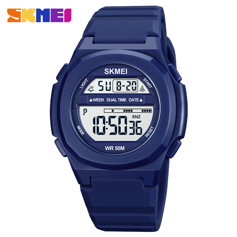 Skmei deportes al aire libre apariencia de los hombres y las mujeres multi-funcional reloj impermeable de los hombres de moda reloj electrónico 1821