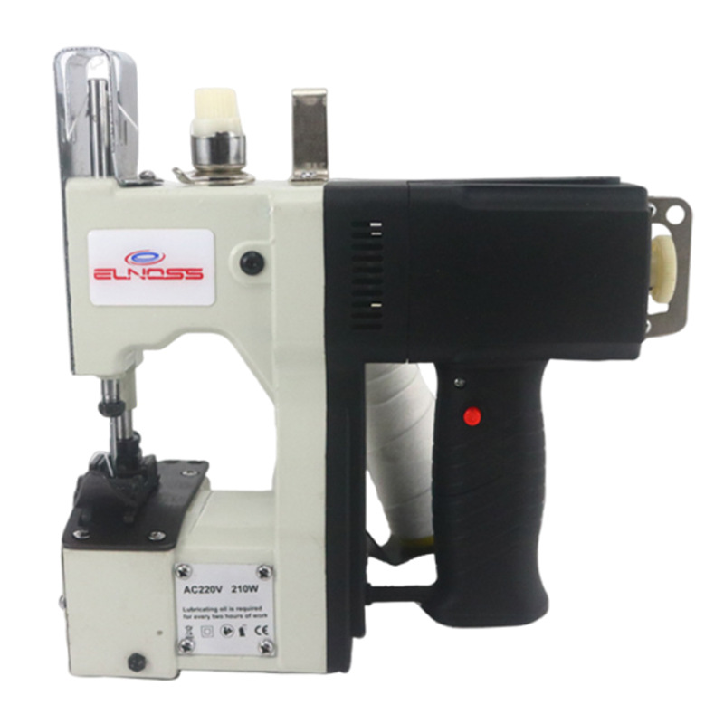 Máquina de coser portátil de alta velocidad, máquina de coser especial de material grueso portátil, máquina de sellado portátil, máquina de sellado de bolsas tejidas