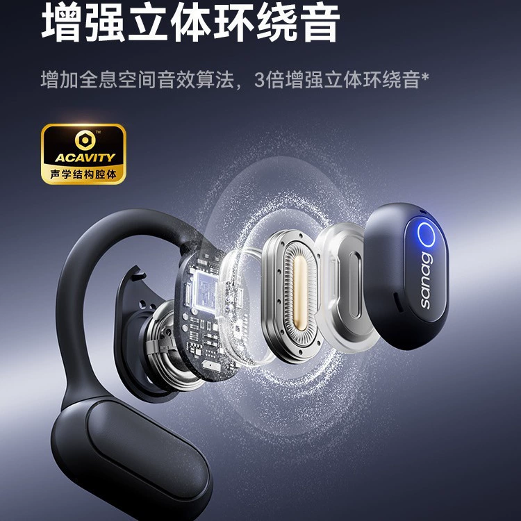 SANAG C6PRO Истинные беспроводные наушники по весу Hi-Fi качество звука OWS Bluetooth наушники