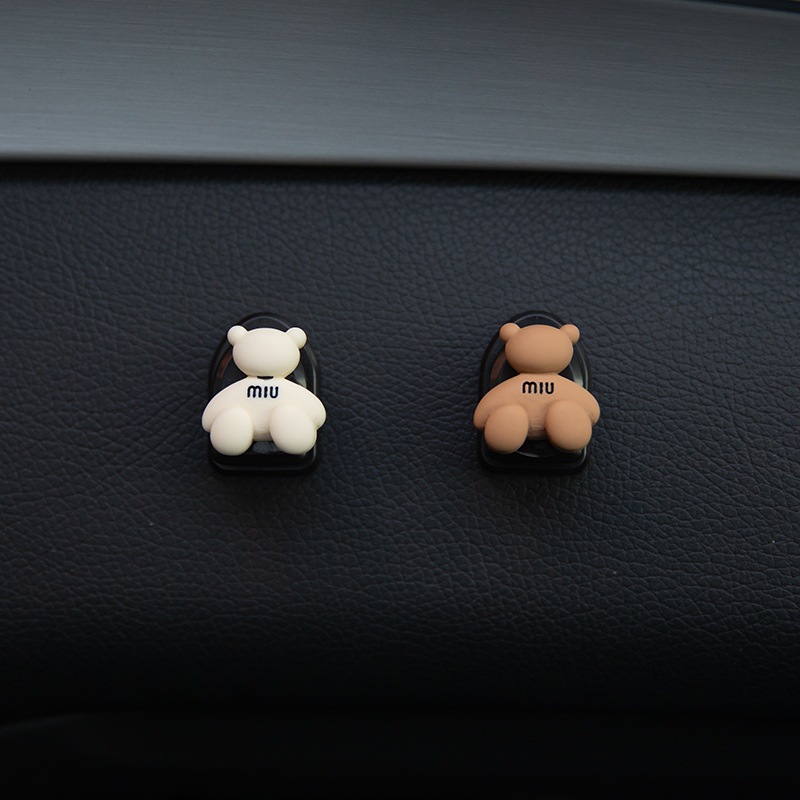 Gancho pequeño para automóvil, respaldo de la silla del automóvil, accesorios de decoración de automóviles de dibujos animados traseros, práctica y linda diosa copiloto