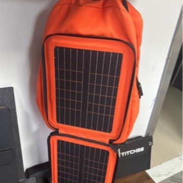 Multifunctional Waterproof Outdoor Solar Charging Panel Backpack Outdoor Dual-Shoulder Travel Bag Power Generation Panel USB Foldable Bag