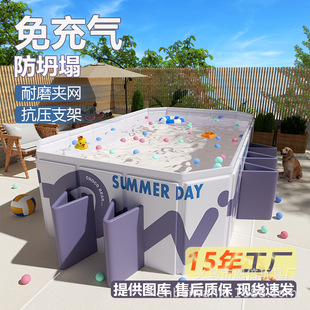 Children's Inflatable Swimming Pool, Foldable, Durable, Environmentally Friendly, Outdoor Swimming Pool, Family Swimming Pool, Large Paddling Pool, Outdoor