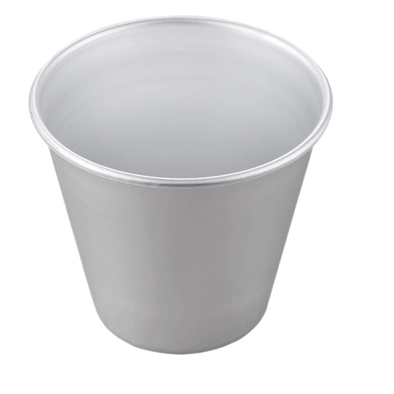 Caramel Jelly Pudding Round Mold Mini Chiffon Small Cake Aluminum Mold Small Medium Western Cup Egg Tart Mold