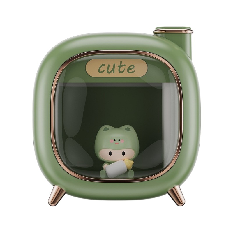 Double-jet large-capacity cute pet humidifier household small silent bedroom usb office desktop portable dormitory