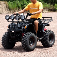 125cc小公牛四轮沙滩车全地形ATV汽油越野摩托车山地车电动车