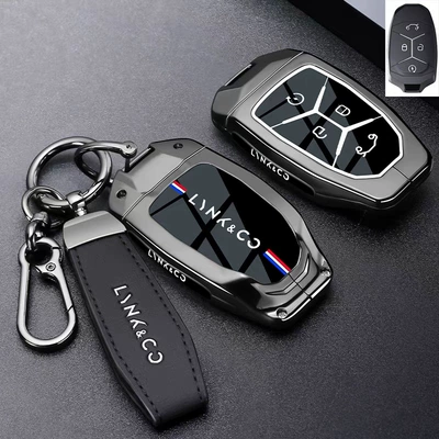 Key Cover 06 New Model Static Rod/Key Bag - type-c-key-gun-black-rope-buckle-hanging-buckle