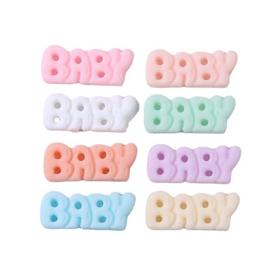 diy Handmade materials resin Accessories BABY Letters of Cream gel Drip glue Mobile phone shell cosmetology Patch