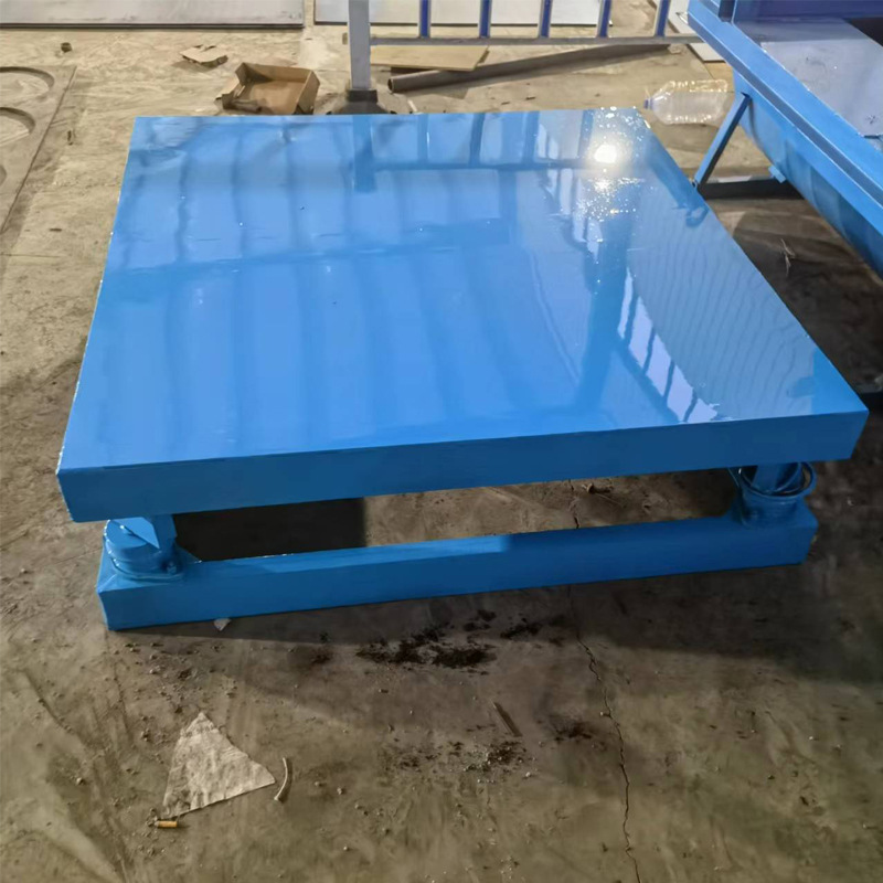 现货小型振动平台 混凝土高频振动平台 湖北预制构件测试平台