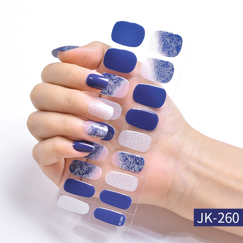 Набор для ногтей XT Gel с наклейками, искусственные ногти и лак для ногтей