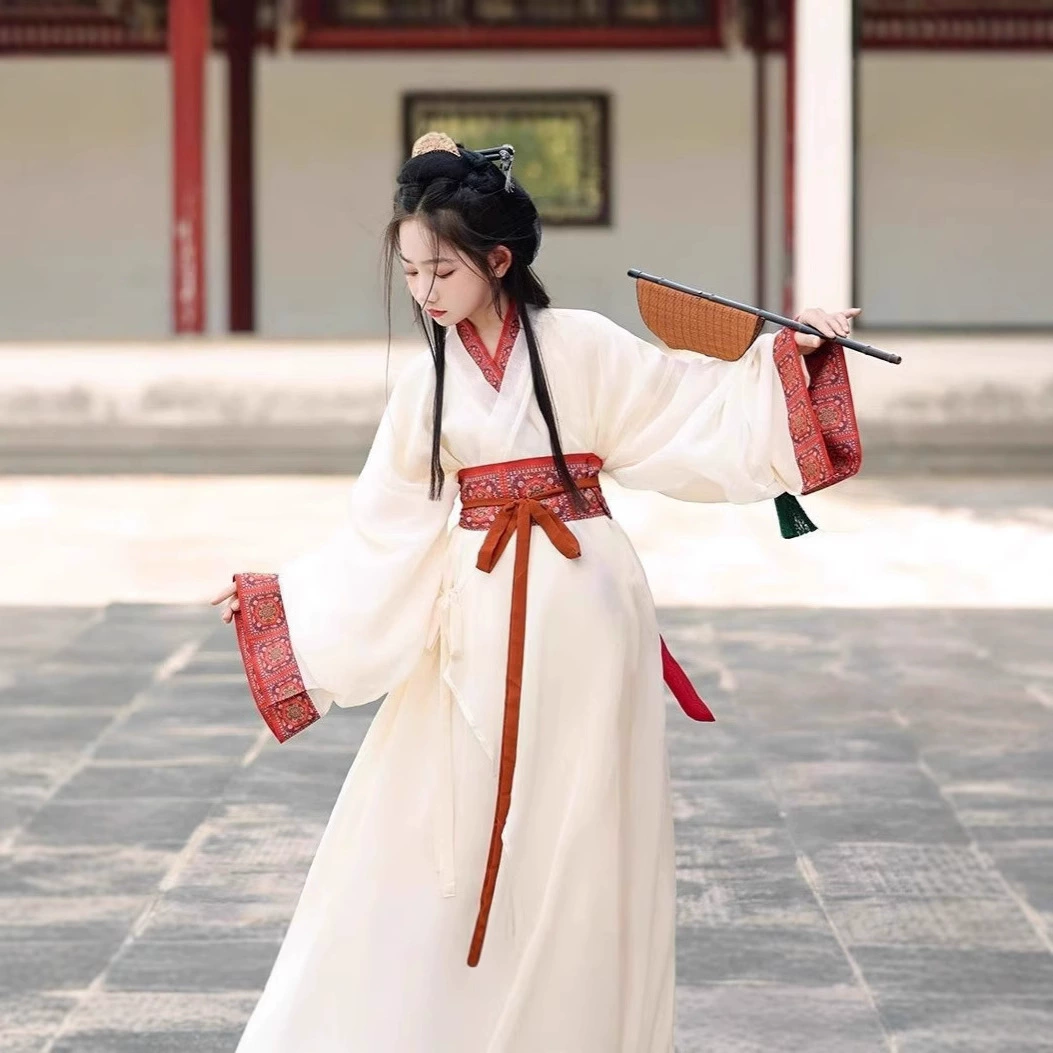 Новая студия Hanfu Детская одежда Воюющих государств