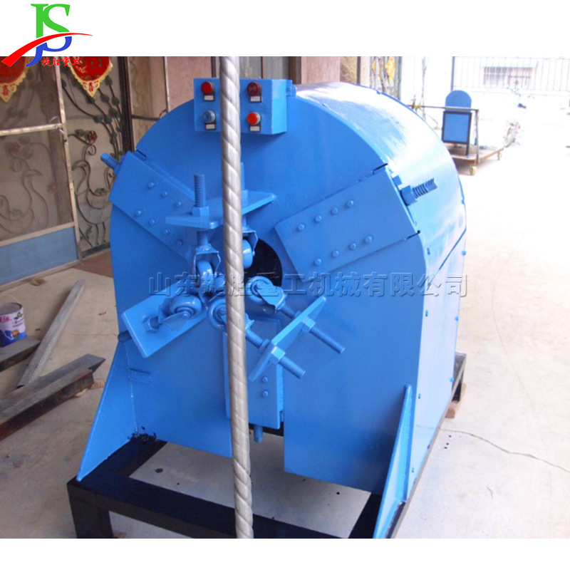 máquina de torsión de tubo de metal redondo, máquina de torsión de hierro forjado, equipo de procesamiento y formación de tubo de forjado decorativo, baranda de escalera