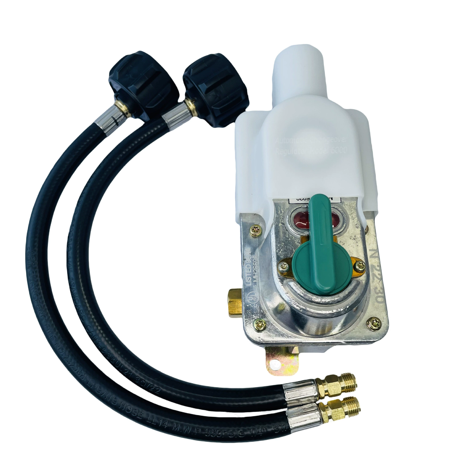 Двухступенчатая Автоматическая переработка сжиженного нефтяного газа на пропан с трубчатым регулятором для прицепа на колесах в Северной Америке