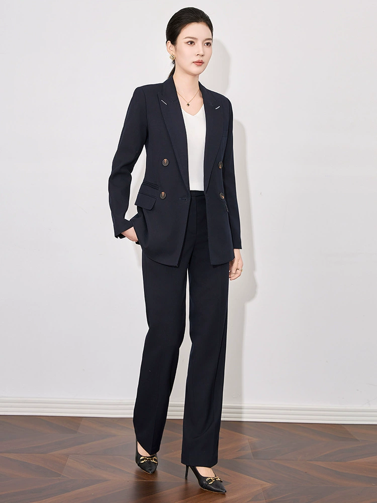 Suit, flared trousers, autumn set, bright catchy style, high-quality style