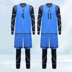 BLUELOCK球衣潔世一蜂樂回cosplay男女同款籃球服套裝藍色監獄