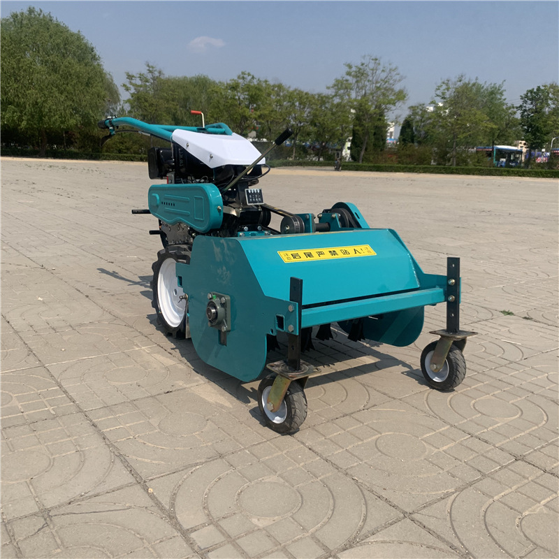 小型除草机碎草还田机割草机果园除草机四驱自走式手扶家用