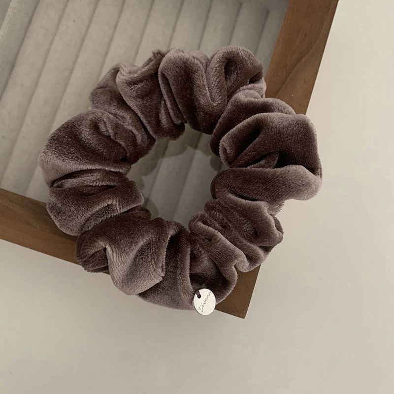 Elastico per capelli in velluto di lusso per acconciature_voghion.com