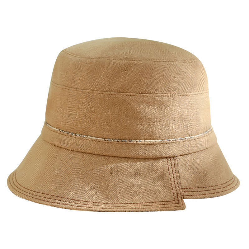 Hepburn Stil Damen Sonnenhut Mit Gesichtsschutz Uv-schutz_voghion.com