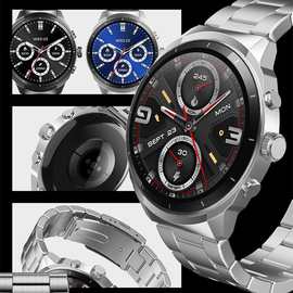 爆款新品GTC1智能手表AMOLED高清大屏心率血氧睡眠监测AI蓝牙通话